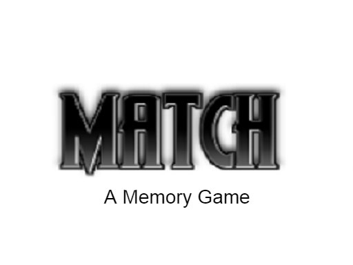 Match - A memory game